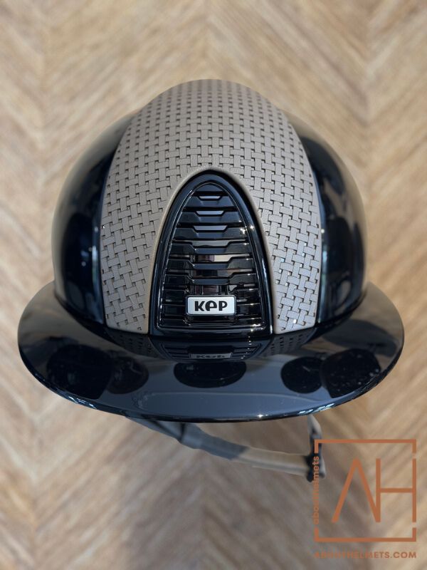 KEP Polish Black Polo | Verona Taupe - About Helmets