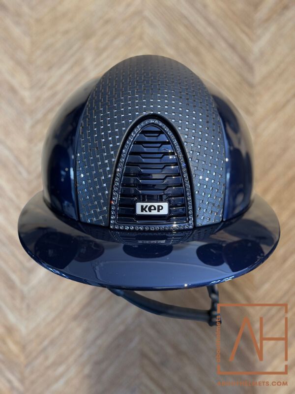 KEP Polish Blue Polo | Verona Swarovski - About Helmets