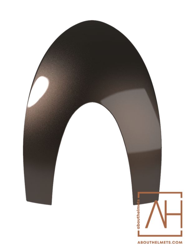 KEP Polish Brown front insert - About Helmets