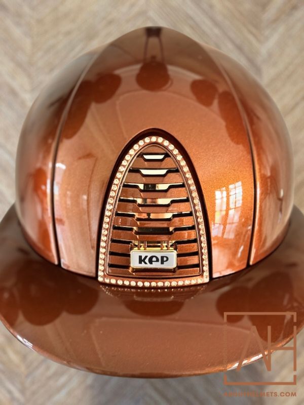 KEP Italia Polo Caramel Gold Swarovski