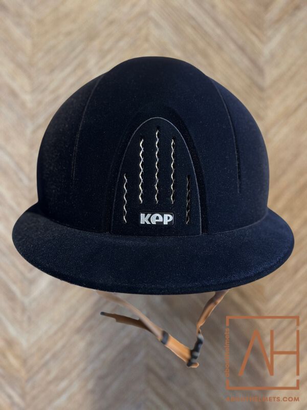 KEP Italia Nova Velvet Beige Strap Polo