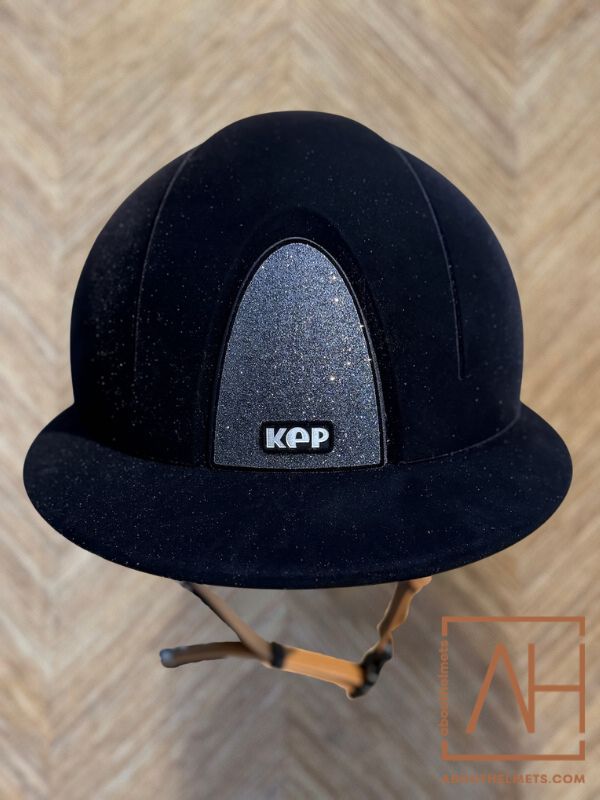 KEP Italia Nova Velvet Glitter Beige Strap Polo