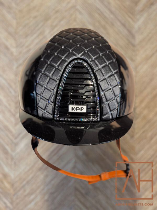 KEP Italia Polish Black Milano Swarovski - About Helmets