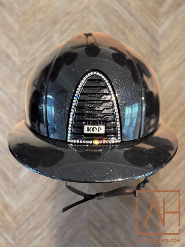 KEP Italia Polo Diamond Black Swarovski - About Helmets