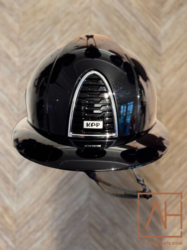 KEP Italia Polo Polish Black Chrome - About Helmets