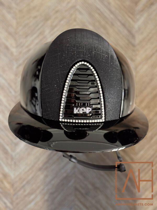 KEP Italia Polo Polish Black Galassia Swarovski - About Helmets