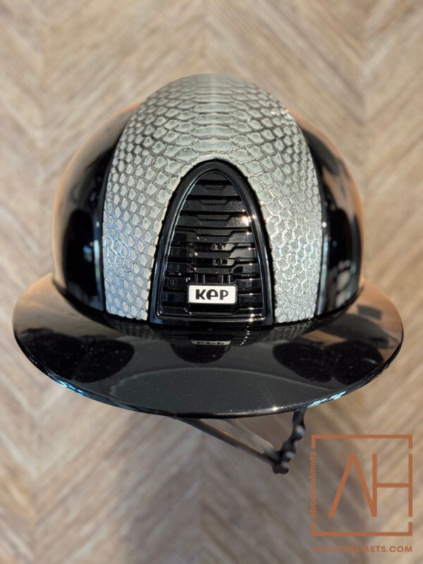 KEP Italia Polo Polish Black LPI Grey Gold Green - About Helmets