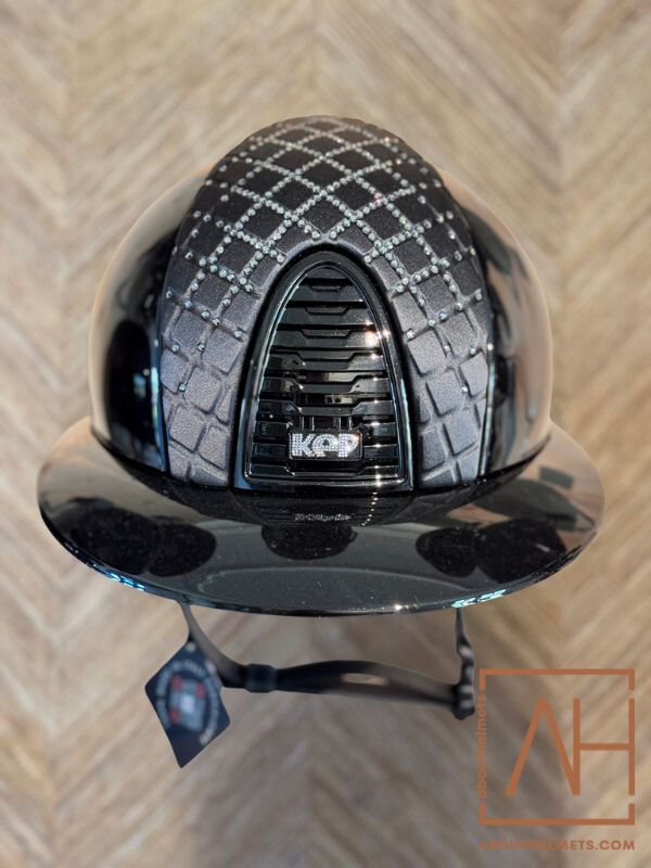 KEP Italia Polo Polish Black Milano Street Cristalli - About Helmets