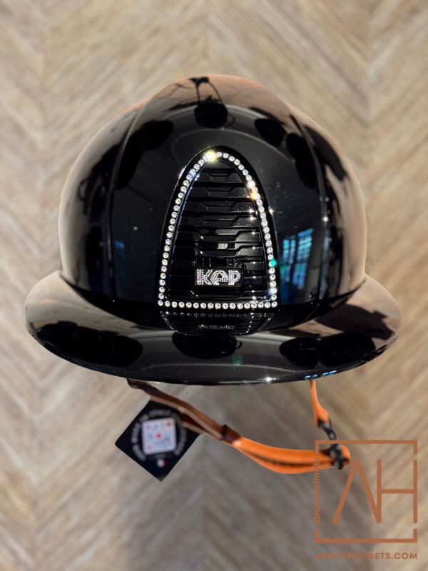 KEP Italia Polo Polish Black Swarovski Cristalli - About Helmets