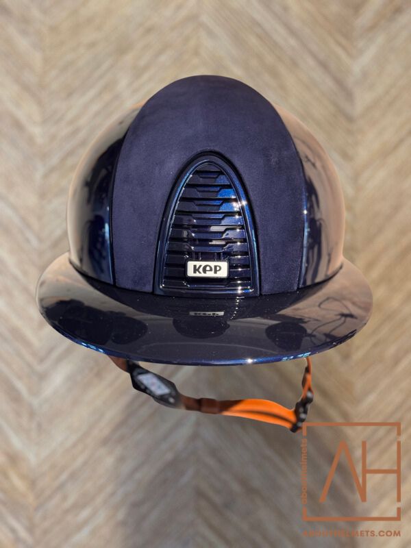 KEP Italia Polo Polish Blue Suede - About Helmets