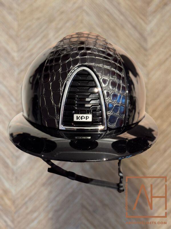 KEP Italia Polo Polish Cocco Black Chrome - About Helmets