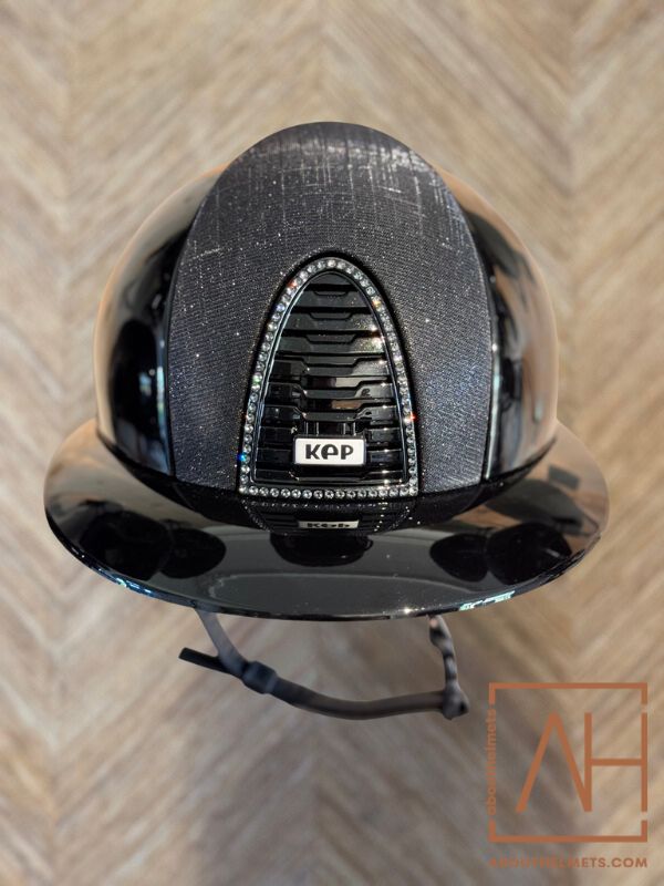 KEP Italia Polo Polish Galassia Black Swarovski - About Helmets