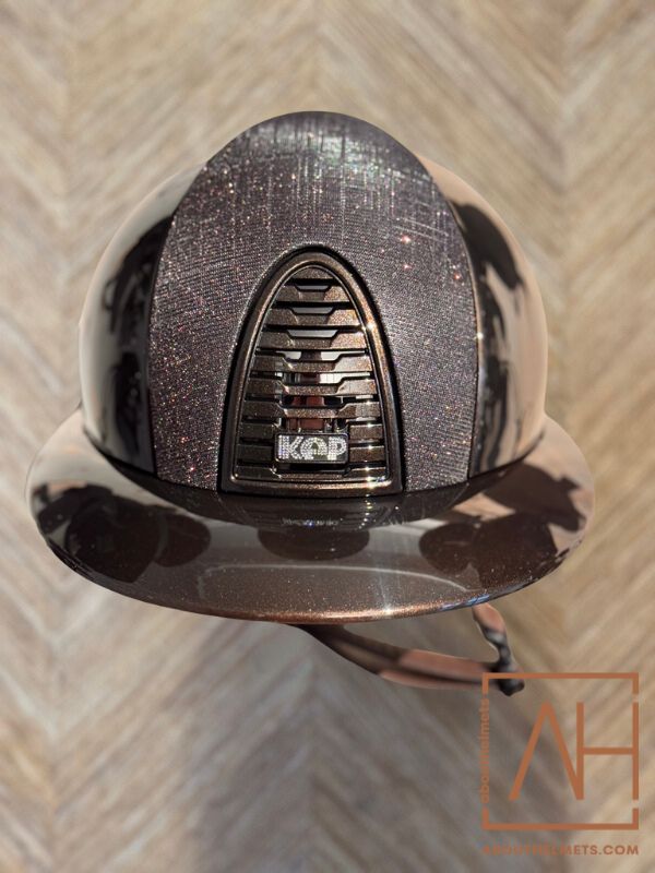 KEP Italia Polo Polish Galassia Brown Cristalli - About Helmets