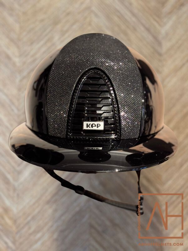 KEP Italia Polo Polish Luminor Black Swarovski - About Helmets