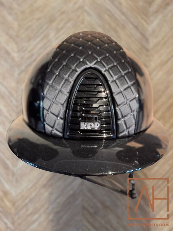 KEP Italia Polo Polish Black Milano Cristalli - About Helmets