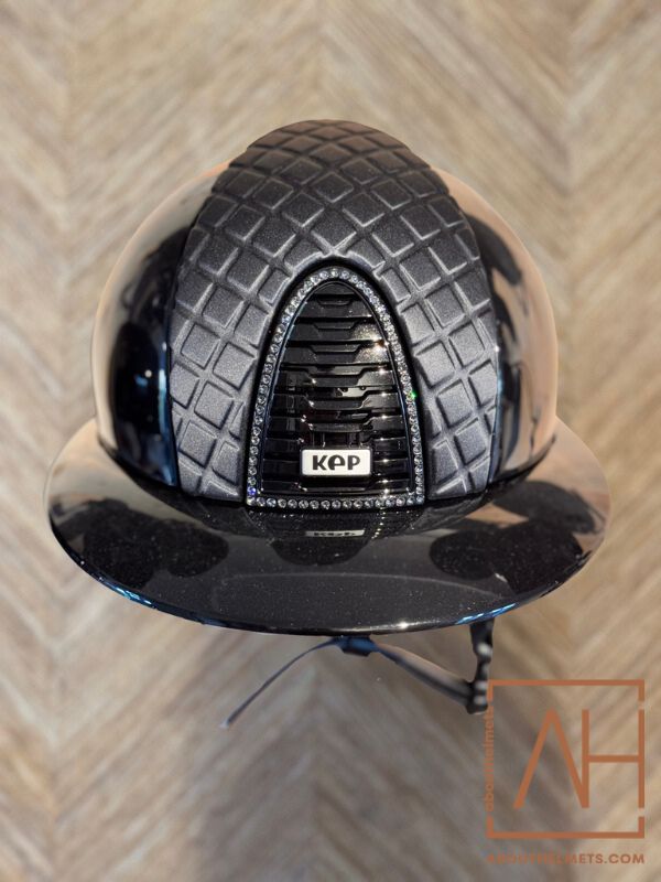 KEP Italia Polo Polish Black Milano Swarovski - About Helmets