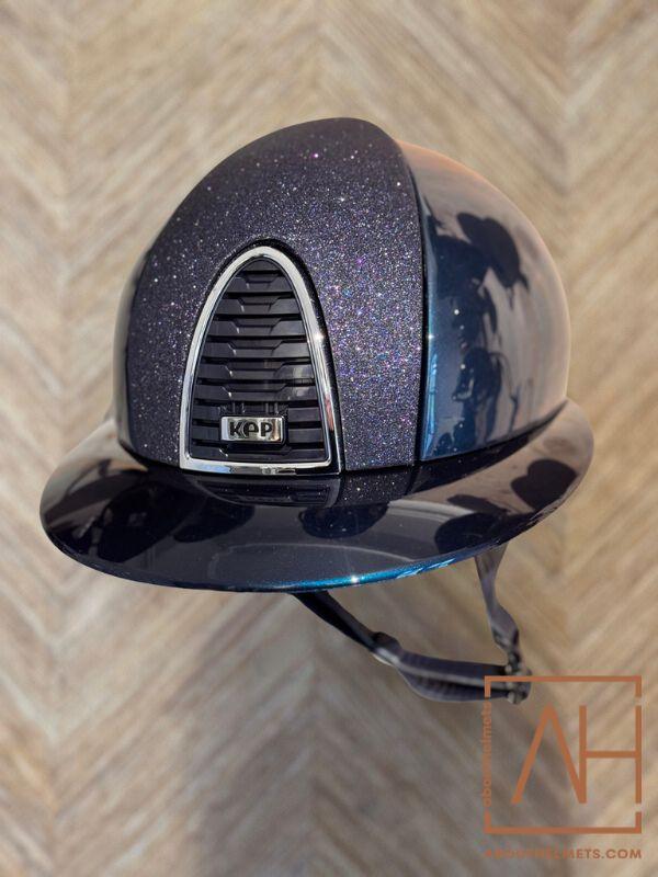 chrome polo motorcycle helmets KEP Italia Polo Shine Star Blue Chrome – About Helmets