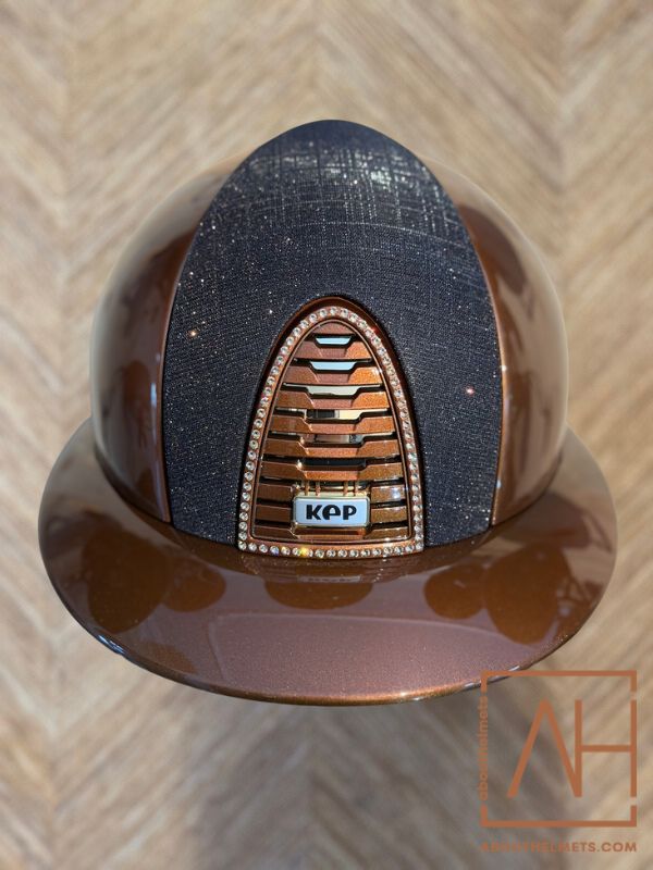 KEP Italia Bronze Brown | Swarovski - About Helmets