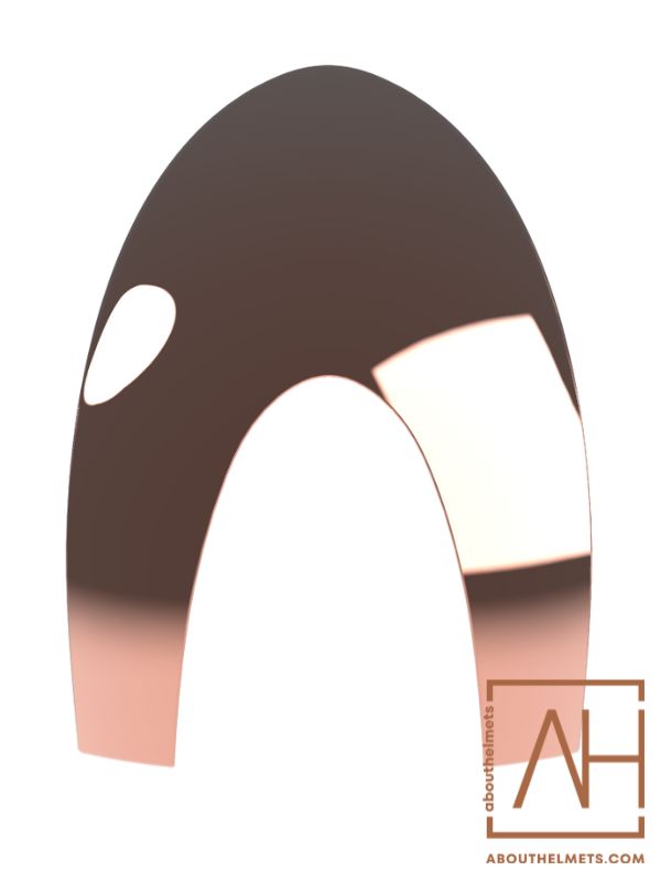 KEP Mirror Rose Gold front insert - About Helmets