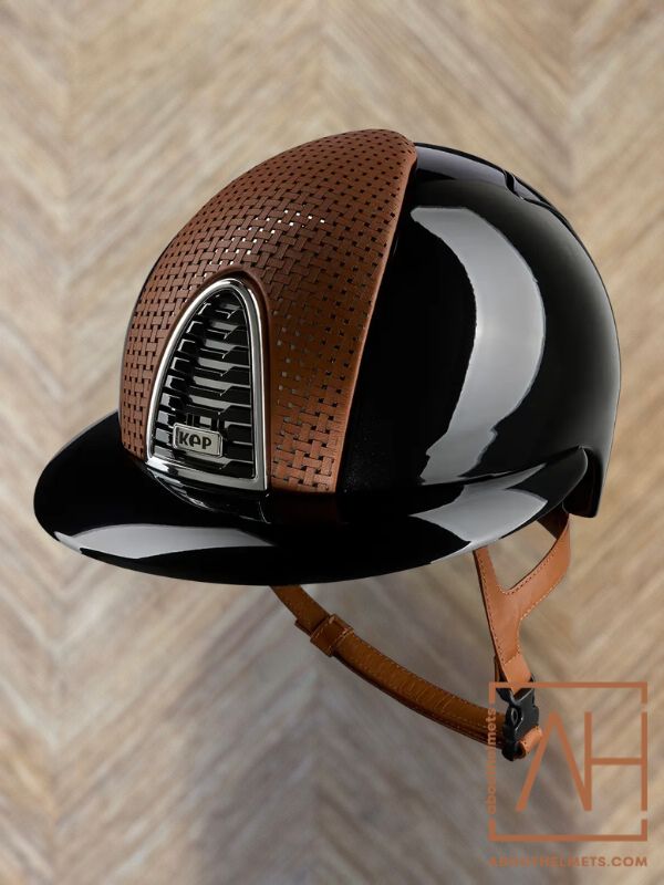 KEP Black Polish Polo | Verona Beige - About Helmets