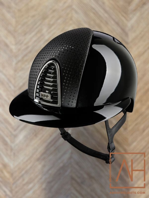 KEP Black Polish Polo | Verona Black - About Helmets