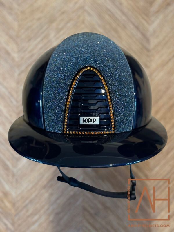 KEP Polish Blue Vanity Swarovski Orange
