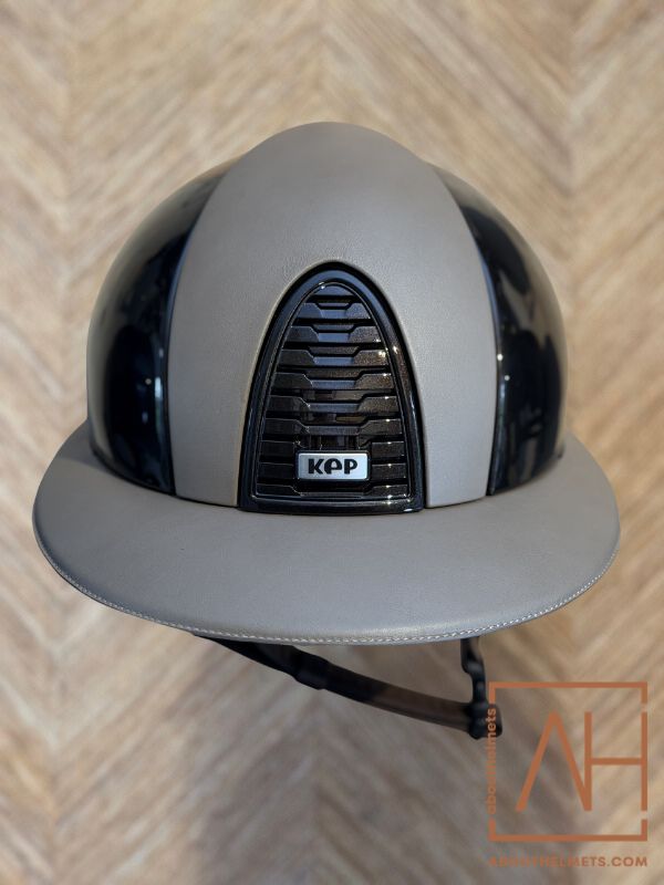 KEP Polish Brown | Taupe Leather Polo - About Helmets