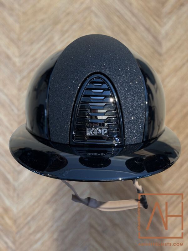 KEP Black Polish Star | Cristalli Polo - About Helmets