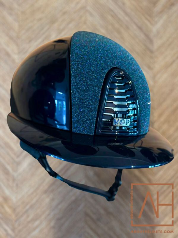 KEP Blue Polish Vanity | Swarovski Polo - About Helmets