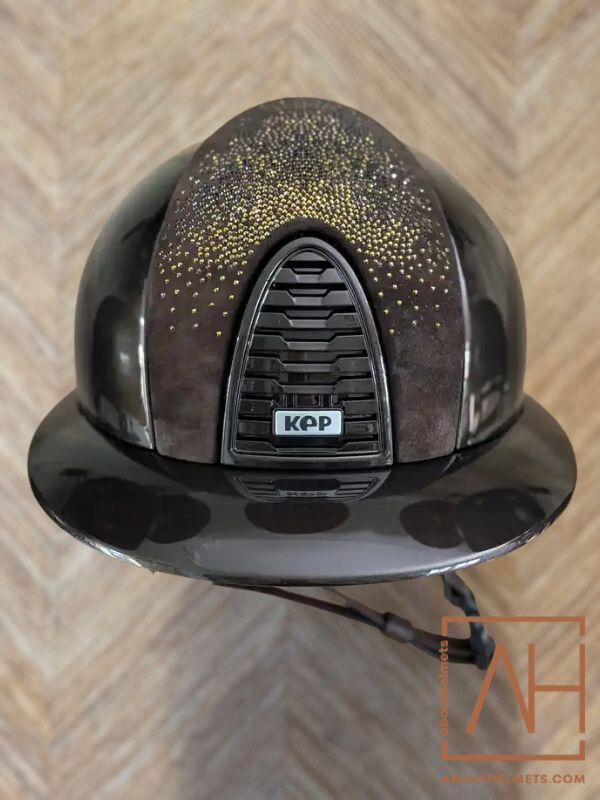 KEP Polish Brown Polo | Nebula Shaded Gold - About Helmets