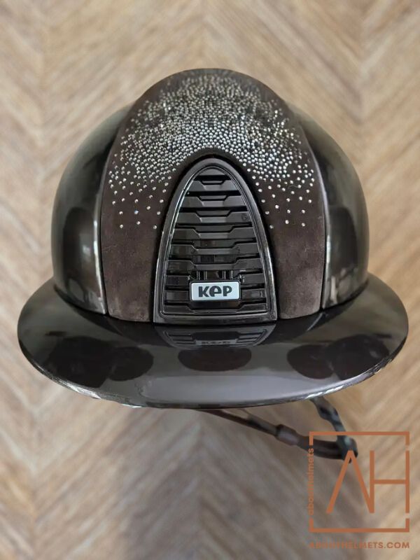 KEP Polish Brown Polo | Nebula Shaded Silver - About Helmets