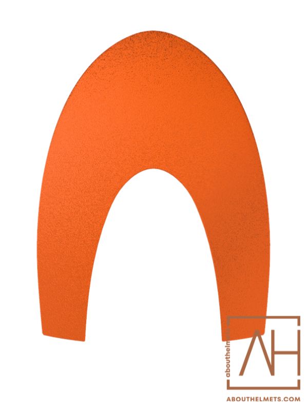 KEP Texturized Orange front insert - About Helmets