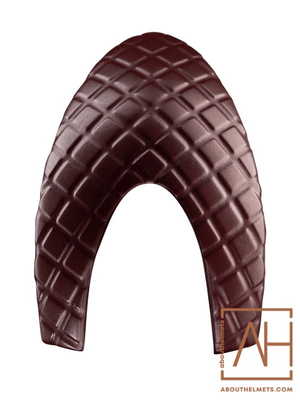 KEP Milano Leather Burgundy front insert - About Helmets